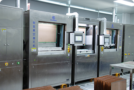 Machine de bouchage de résine