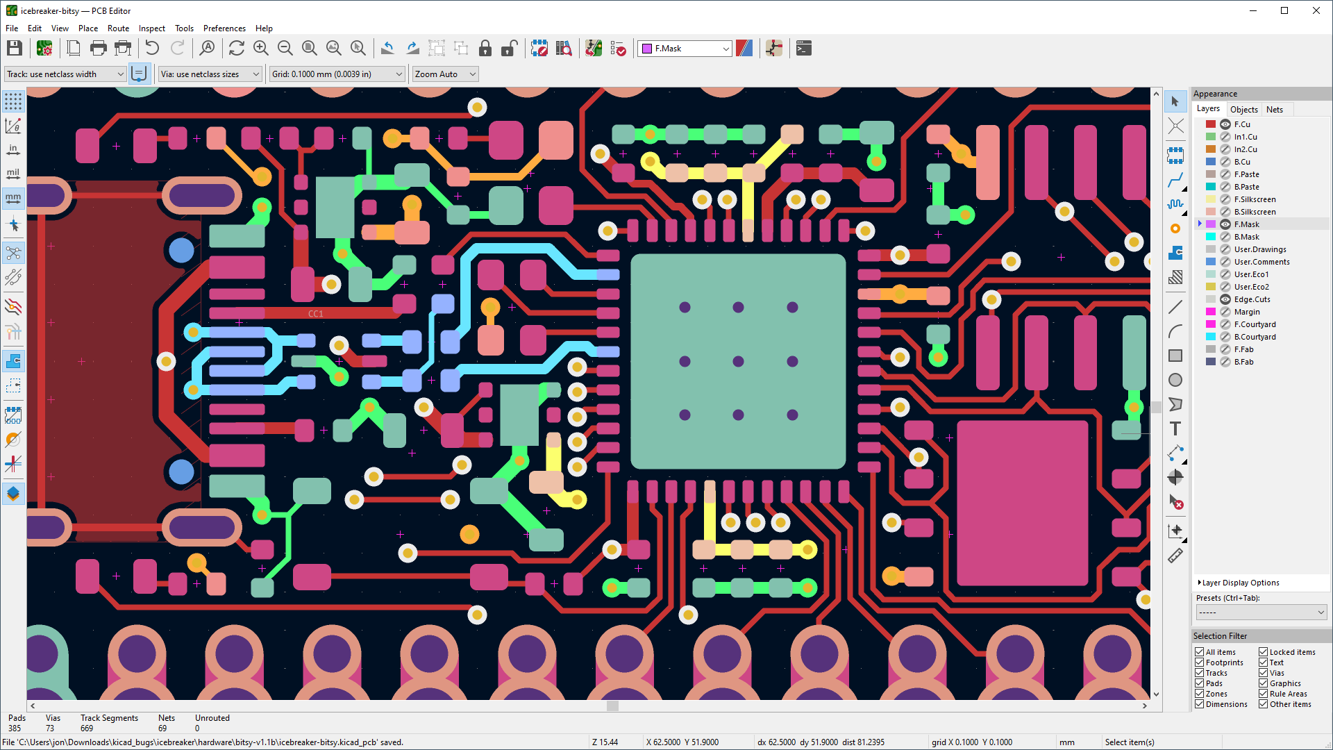 logiciel de conception de circuits imprimés