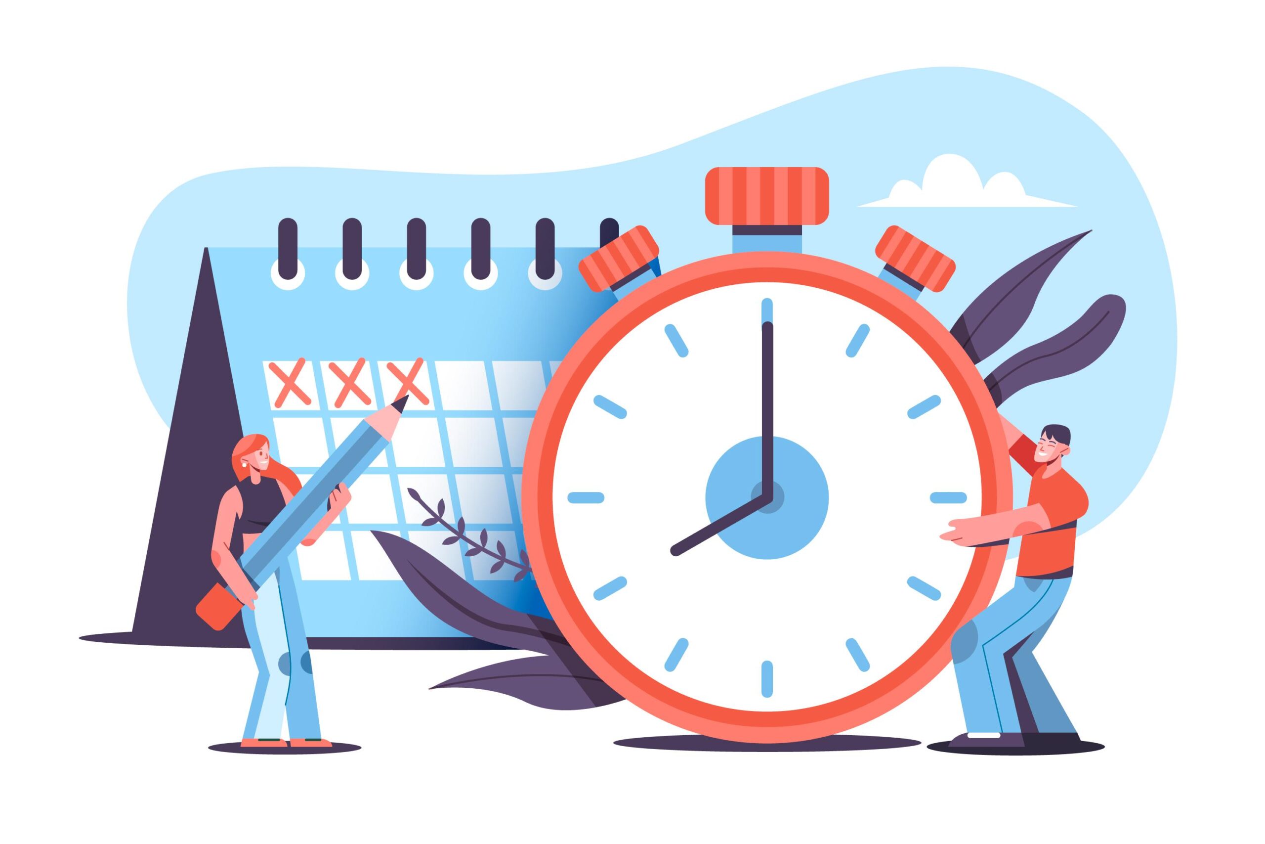 Réservation à l'avance du temps de fabrication